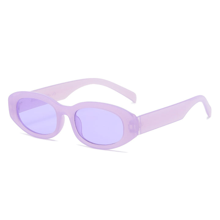 Ladies fashionable sunglasses in minimalist oval design Stornfield