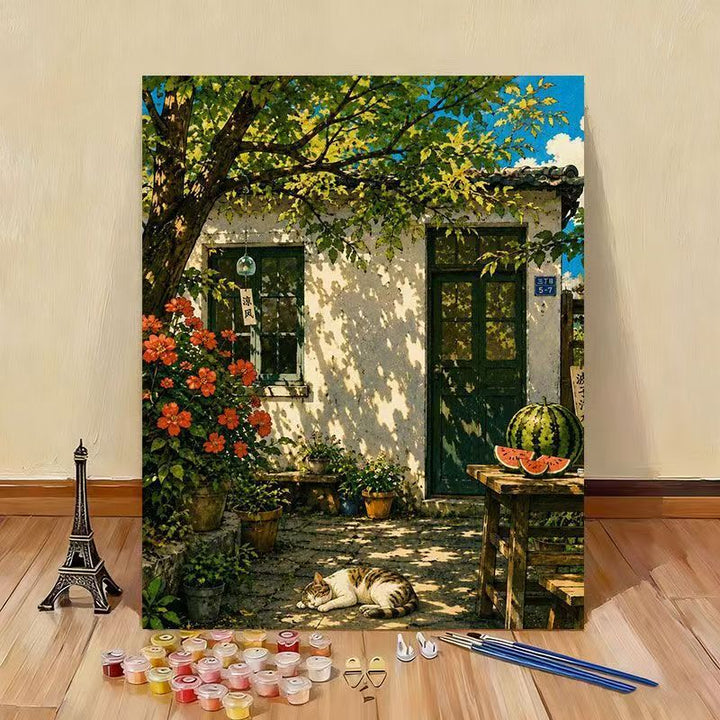 Scenic Garden Paint by Numbers Kit Stornfield
