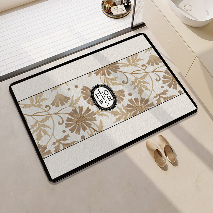 Fun Citrus-Themed Bath Mat Stornfield