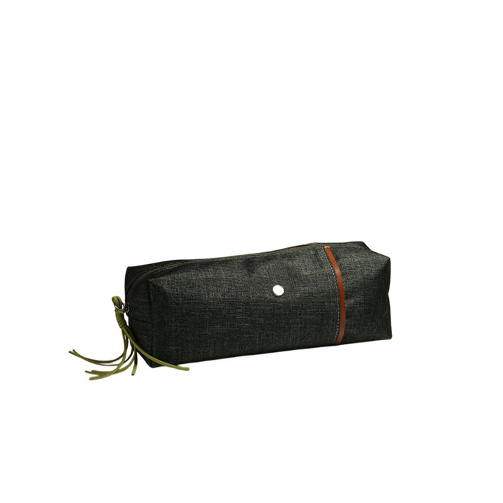 Travel-friendly Canvas Pencil Holder