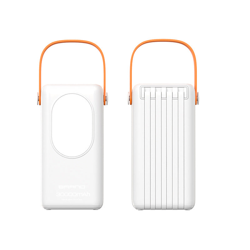 High-performance power bank with integrated LED light and digital display Stornfield