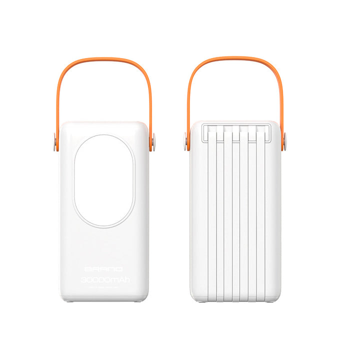 High-performance power bank with integrated LED light and digital display Stornfield
