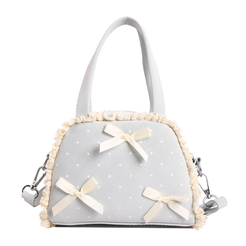 WoCharming Bow-Embellished Everyday Handbag Stornfield