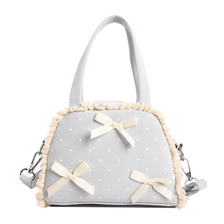 WoCharming Bow-Embellished Everyday Handbag Stornfield
