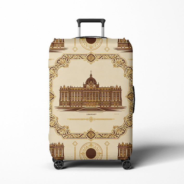Women's Travel Trolley Stornfield  with elegant baroque pattern