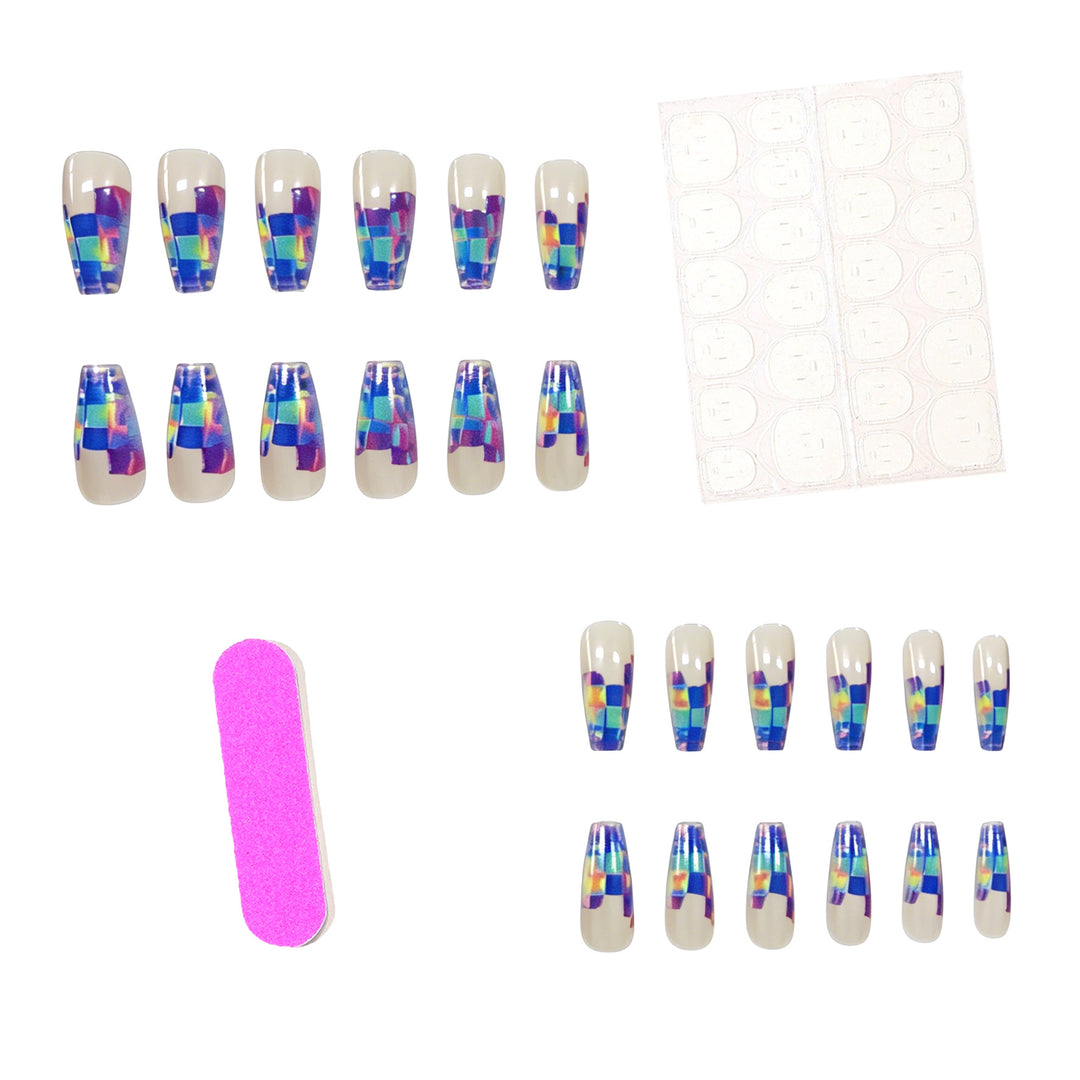 Artistic Transparent Acrylic Nail Extensions Stornfield