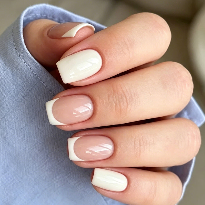 Chic French Tip Nail Enhancements Stornfield