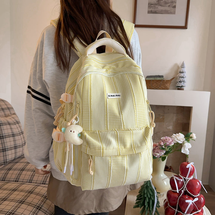 Modern Striped Backpack Stornfield