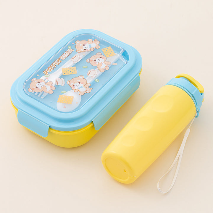 Fun-Themed Bento Lunch Box Set