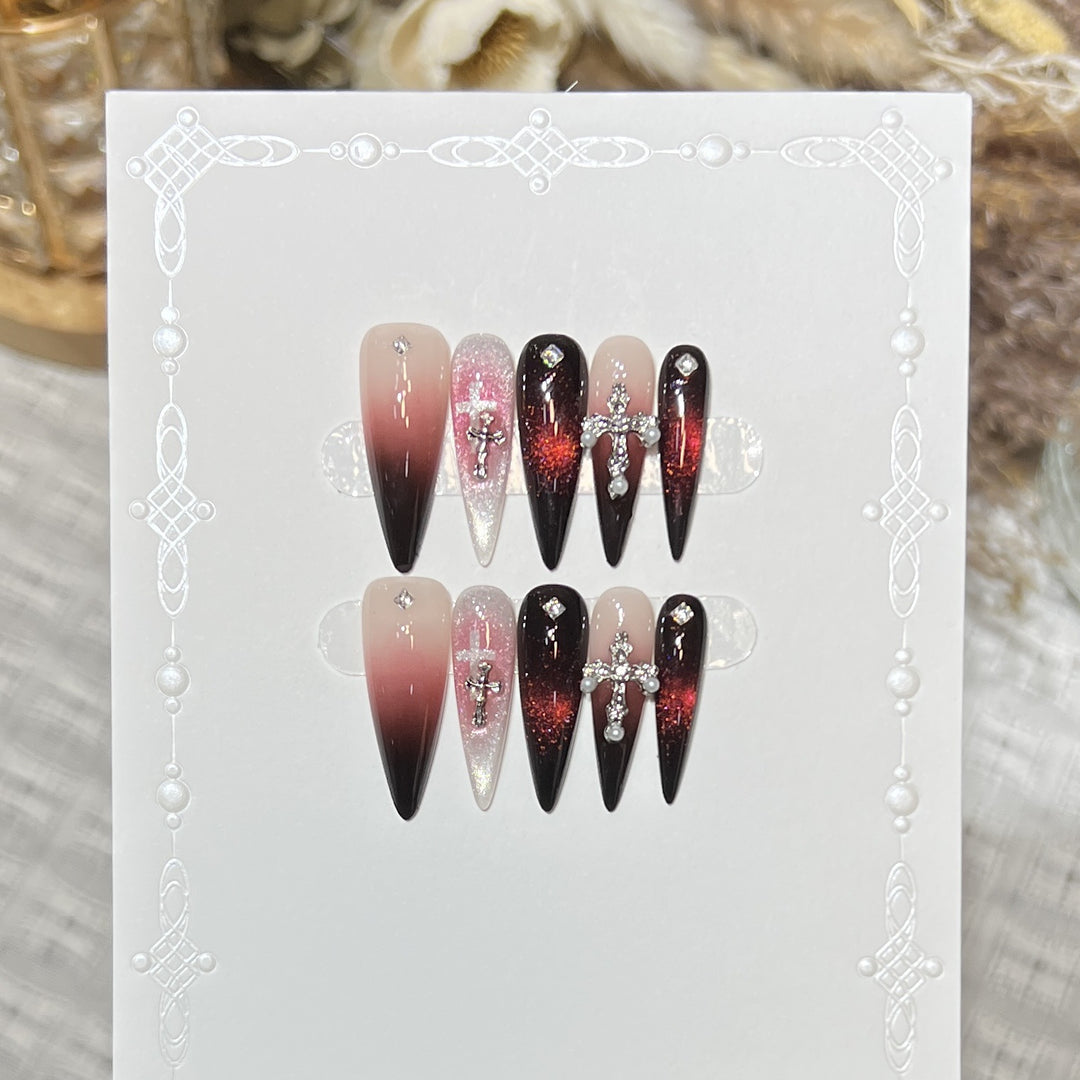 Reusable Press-On Nail Set Stornfield