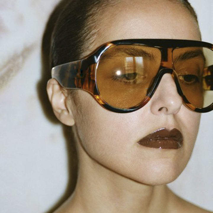 Women's oversized sports sunglasses in retro-inspired design Stornfield