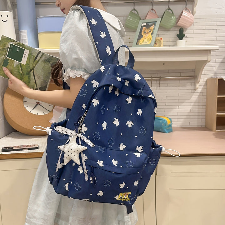 Whimsical Floral Patterned Backpack Stornfield