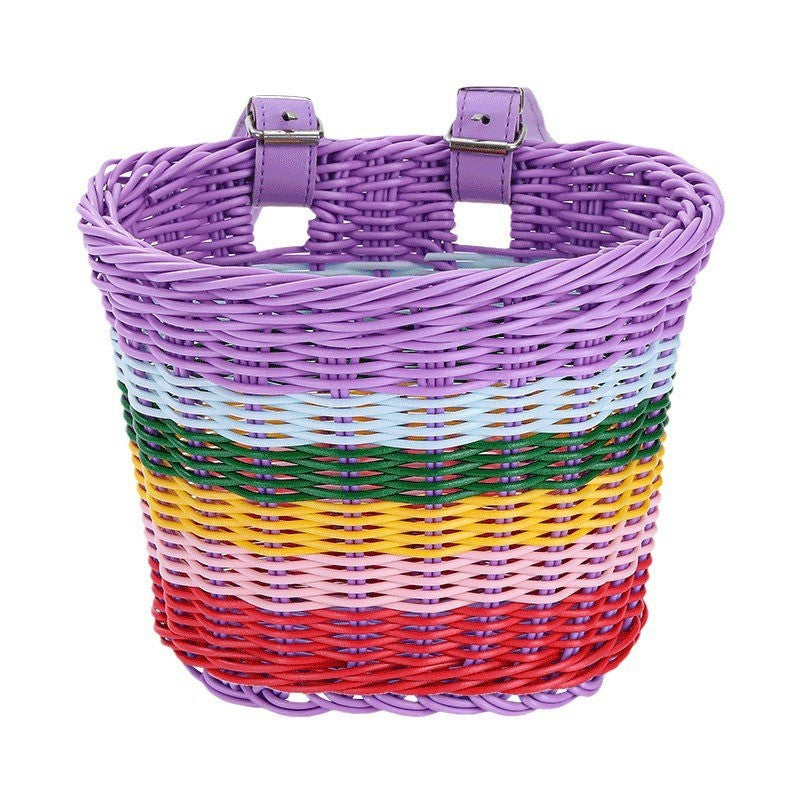 Multi-Color Handwoven Storage Basket Stornfield