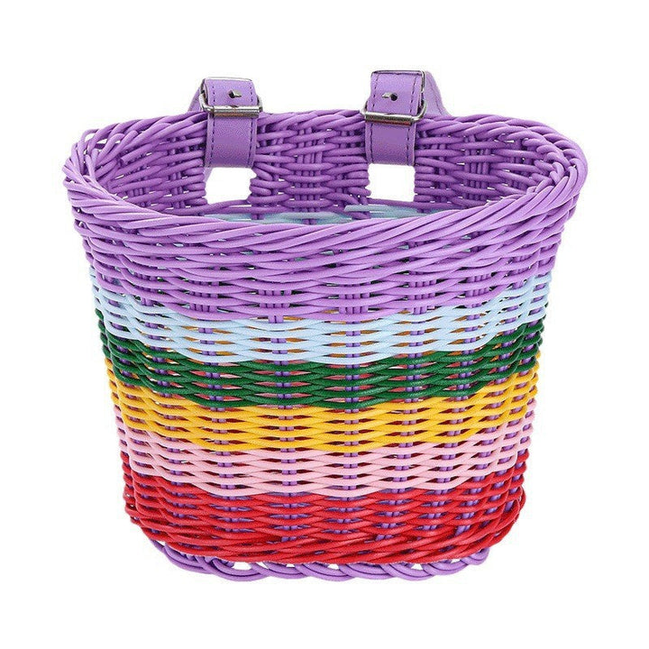 Multi-Color Handwoven Storage Basket Stornfield