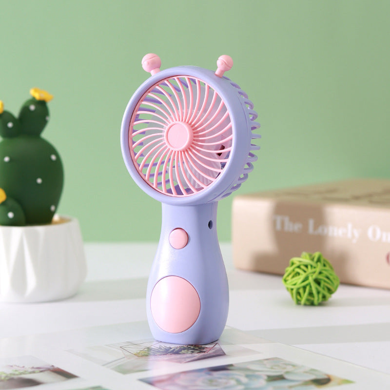 Unisex Mini Snail-Shaped USB Rechargeable Desk Fan Stornfield