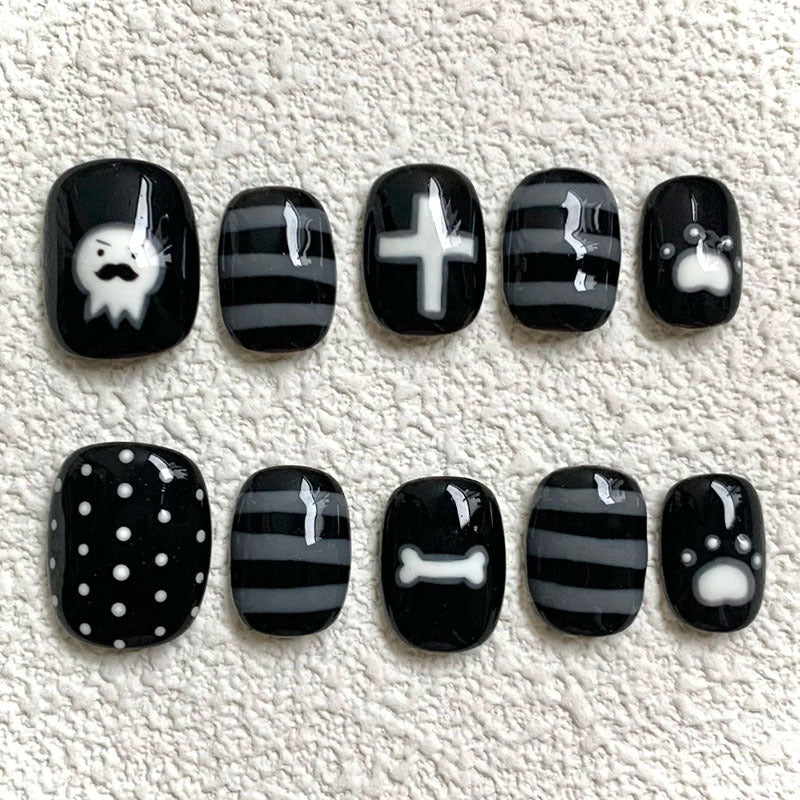Thematic Press-On Nail Art Stornfield