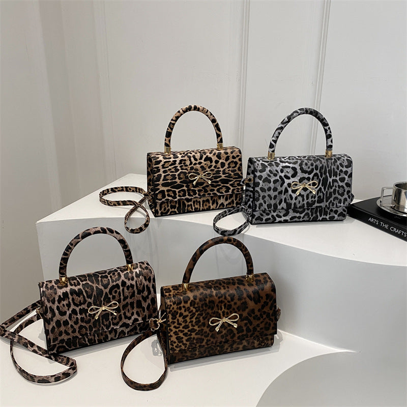 Stylish Animal Print Top Handle Handbag Stornfield