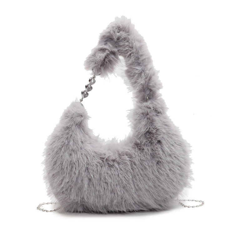 Plush Shoulder Bag with Unique Design Stornfield