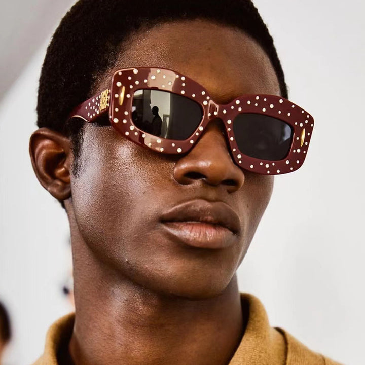 Women's fashionable sunglasses with glamorous rhinestone embellishment Stornfield