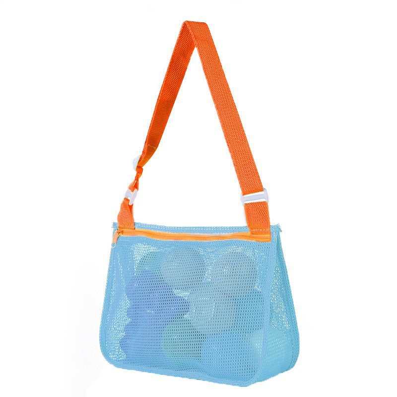 Practical and Breathable Beach Bag with Mesh Structure Stornfield
