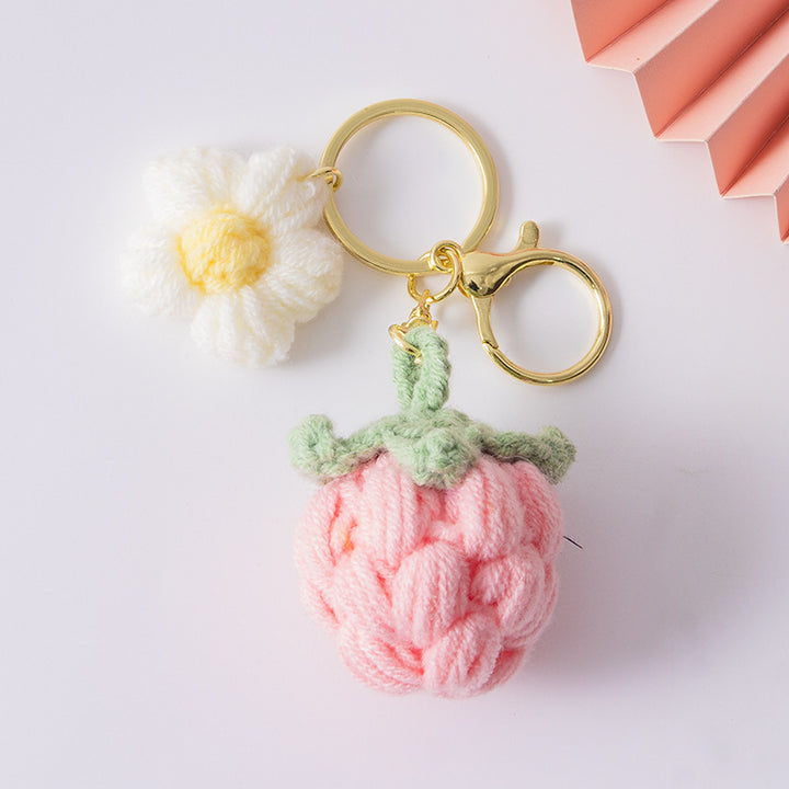 Cute Handcrafted Fruit Keychain Set Stornfield