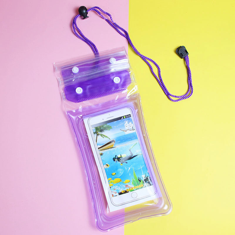 Unisex waterproof smartphone bag with flexible carrying strap Stornfield