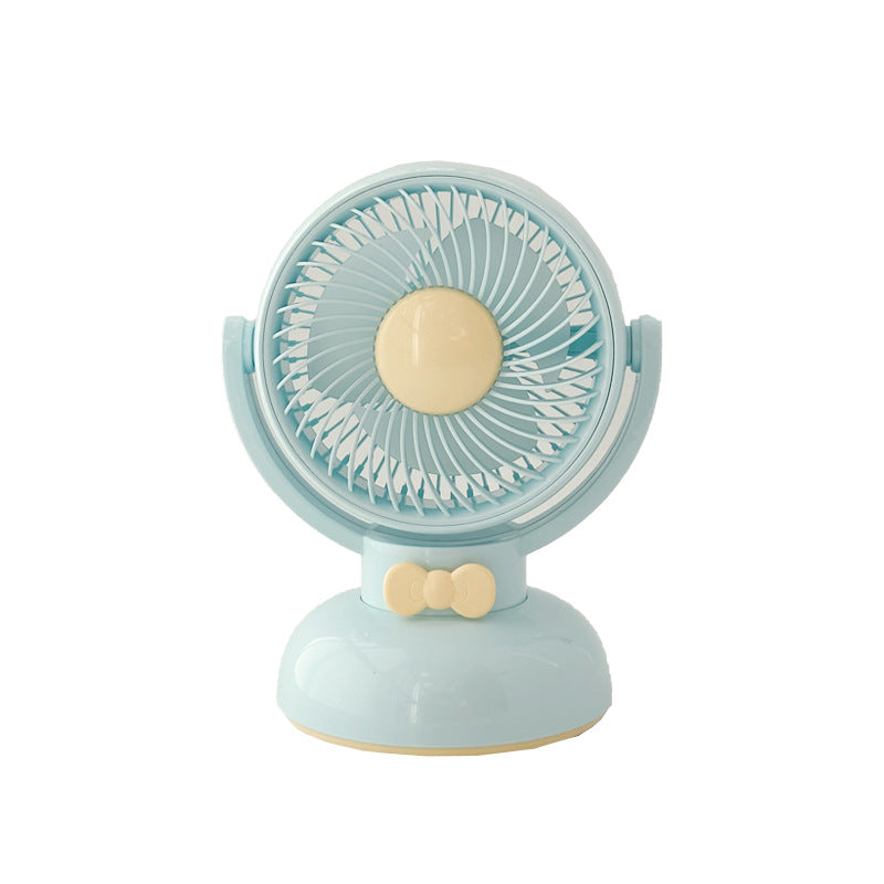Unisex Portable Table Fan with Playful Design and Adjustable Tilt Stornfield