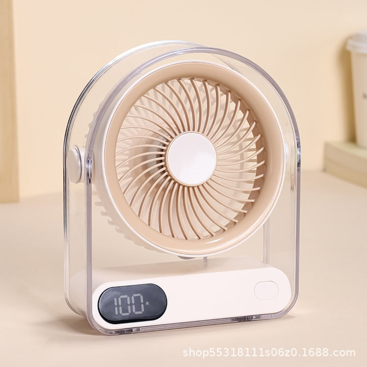 Portable Rechargeable Desk Fan Stornfield