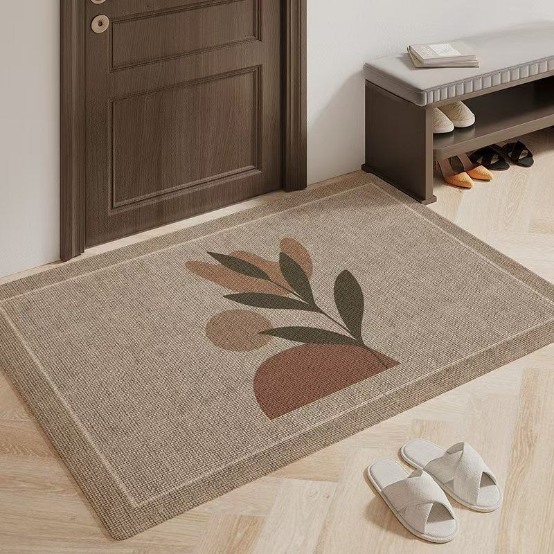 Textured Geometric Area Rug