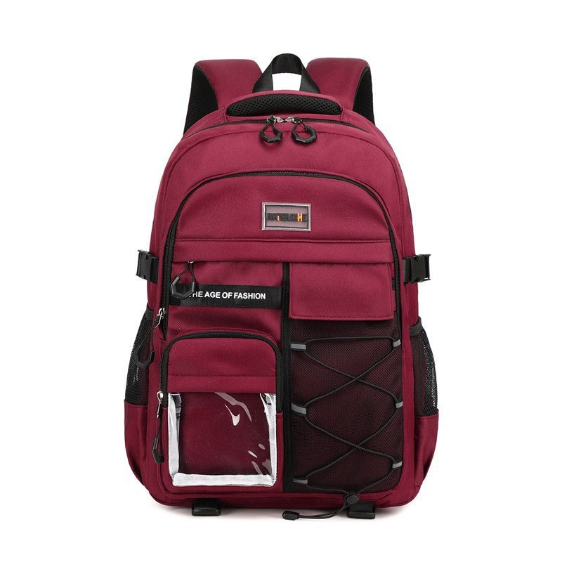 Multi-Compartment Utility School Backpack