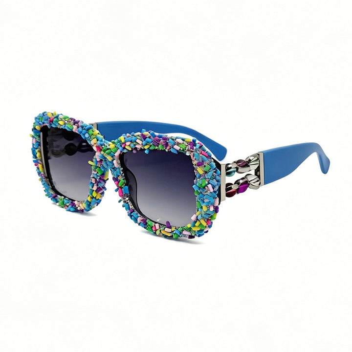 Women's sunglasses with creative candy trim Stornfield
