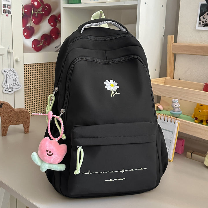 Stylish Floral Embroidered Backpack Stornfield