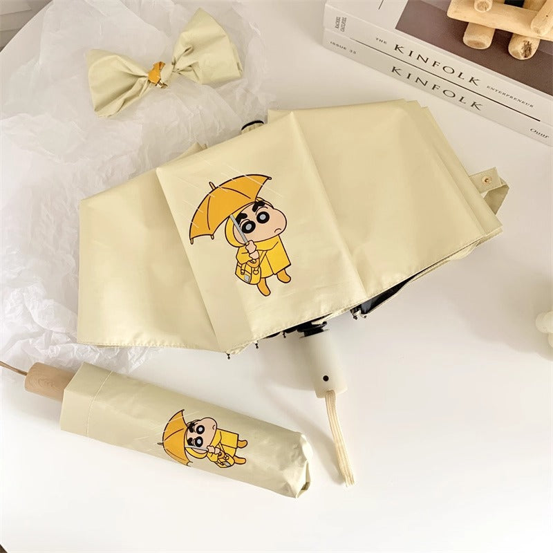 Women's folding umbrella with creative character design Stornfield