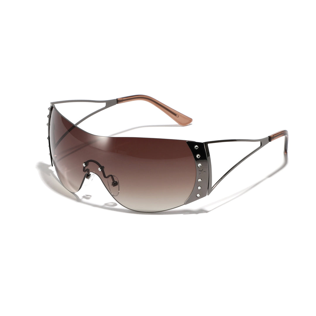 Women futuristic sunglasses with stylish frame and high-grade UV protection Stornfield