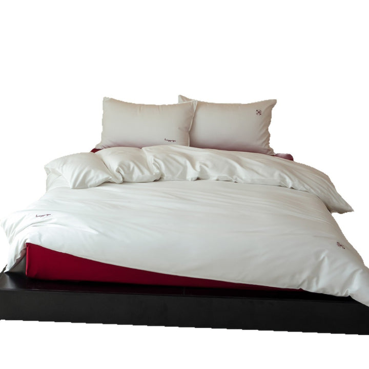 Luxury Silky Satin Duvet Cover and Pillowcase Set