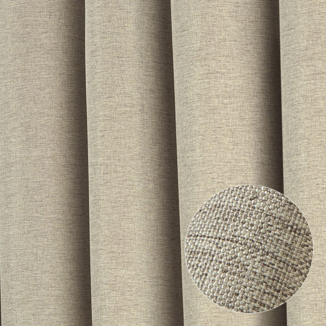 Textured Linen Shower Curtain Stornfield