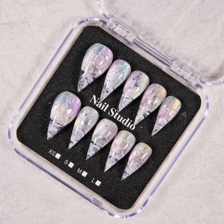 Glamorous Artistic Press-On Nail Tips
