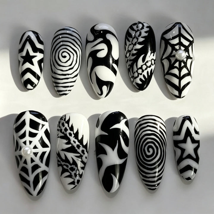 Artistic Manual Acrylic Nail Set