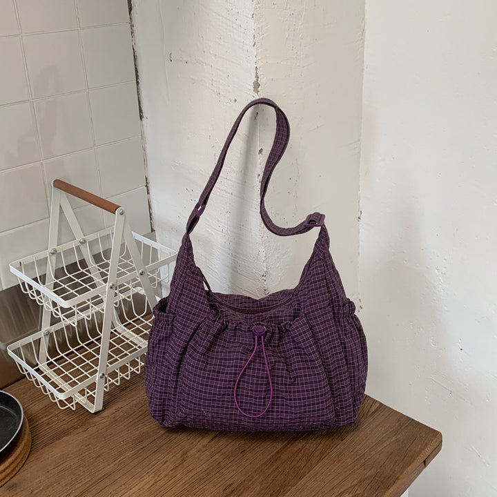 Casual Quilted Shoulder Bag