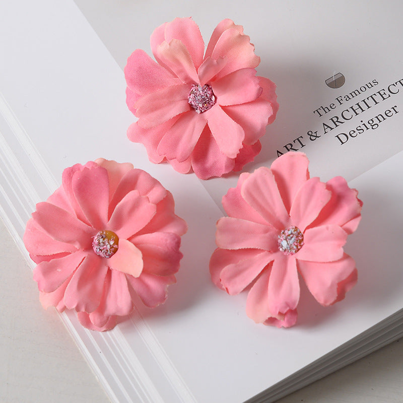 Elegant Fabric Flower Hair Clip