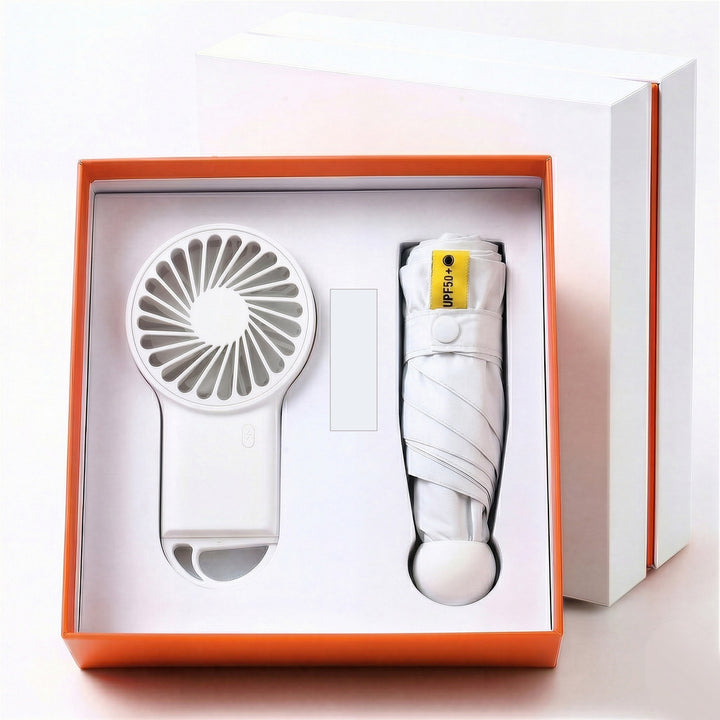 Unisex Portable Fan and Water Bottle Set Stornfield