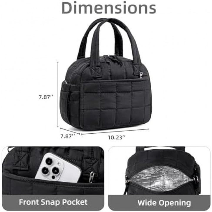 Multifunctional Quilted Shoulder Bag Stornfield