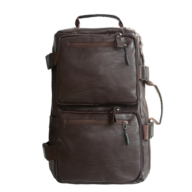 Multi-Functional Leather Weekend Bag Stornfield