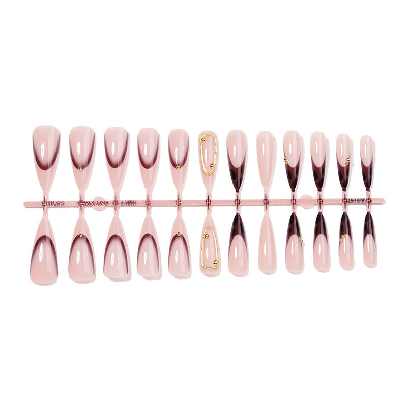 Elegant Sculpted Stiletto Press-On Nails Stornfield