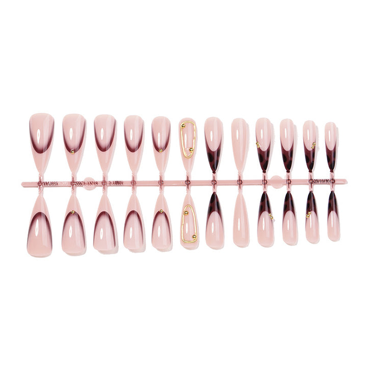 Elegant Sculpted Stiletto Press-On Nails Stornfield