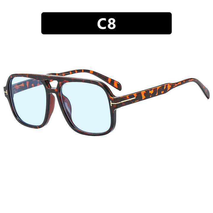 Ladies square designer glasses with delicate frame and modern plastic material Stornfield