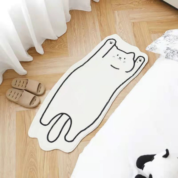 Plush Cartoon Area Rug
