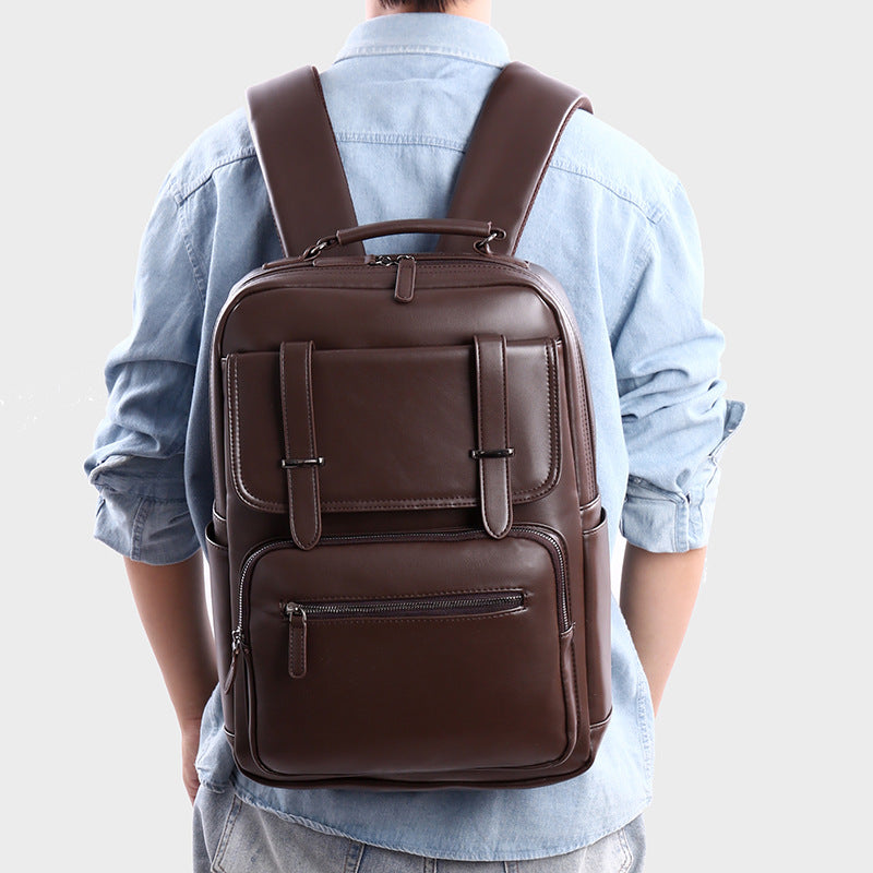 Leather Laptop Backpack Stornfield