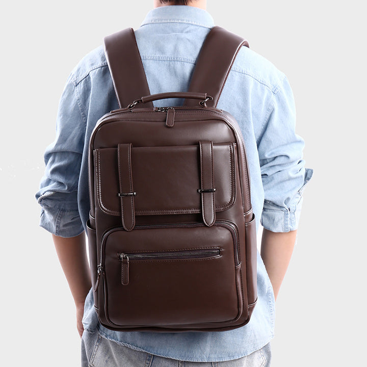 Leather Laptop Backpack Stornfield