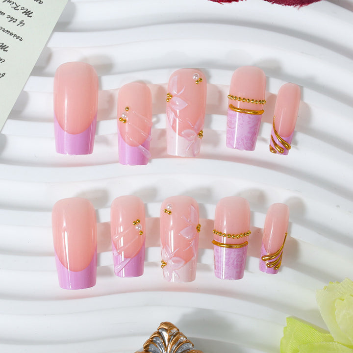 Artificial Nail Set with Elegant and Created Designs Stornfield
